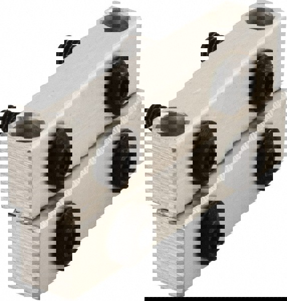 Air Cylinder Foot Mount: Use with 40 mm Bore ISO or VDMA Cylinders