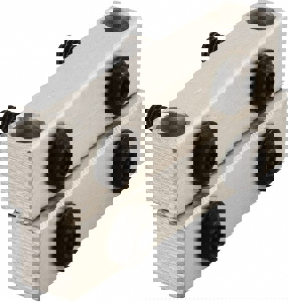 Air Cylinder Foot Mount: Use with 100 mm Bore ISO or VDMA Cylinders