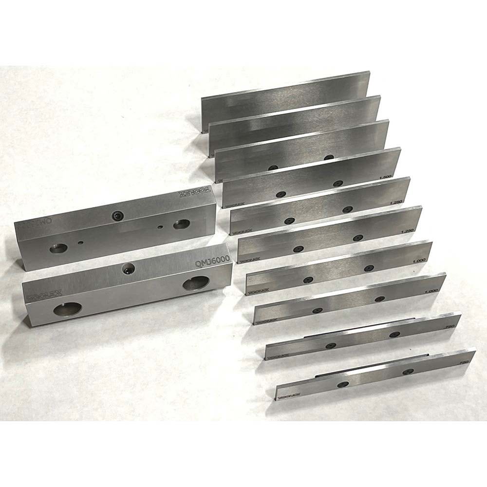 Vise Jaw Sets; Jaw Width (mm): 152.4; Jaw Width (Inch): 6; Set Type: Component Kit; Material: Steel; Vise Compatibility: 6