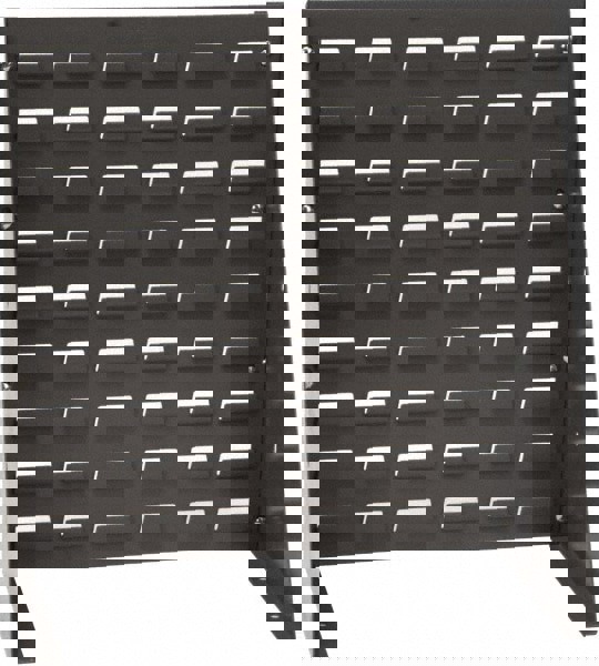 Bench Pick Rack: Louvered Panel Bench Ra