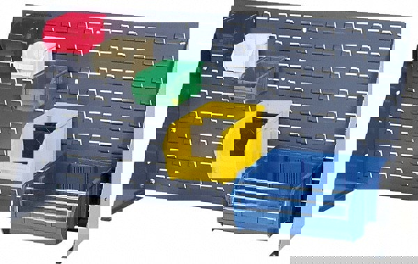 Bench Pick Rack: Benchtop Model with Bins, 320 lb Capacity, 8