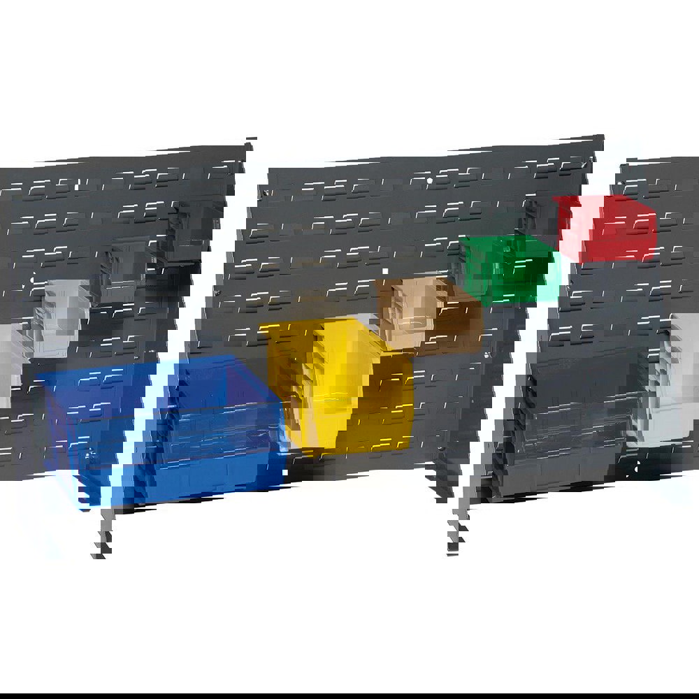 Bench Pick Rack: Louvered Panel Bench Ra