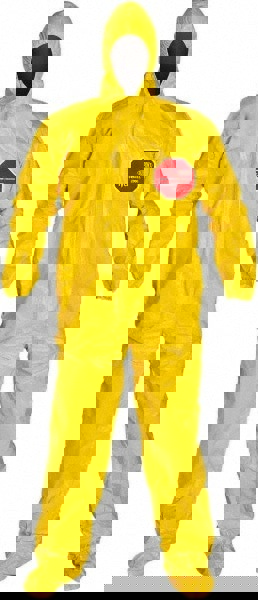 Disposable Coveralls: Size 3X-Large, 2.5 oz, Storm Flap Closure