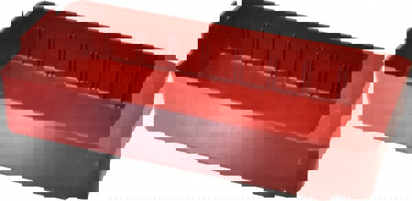 Plastic Drawer Bin: Red