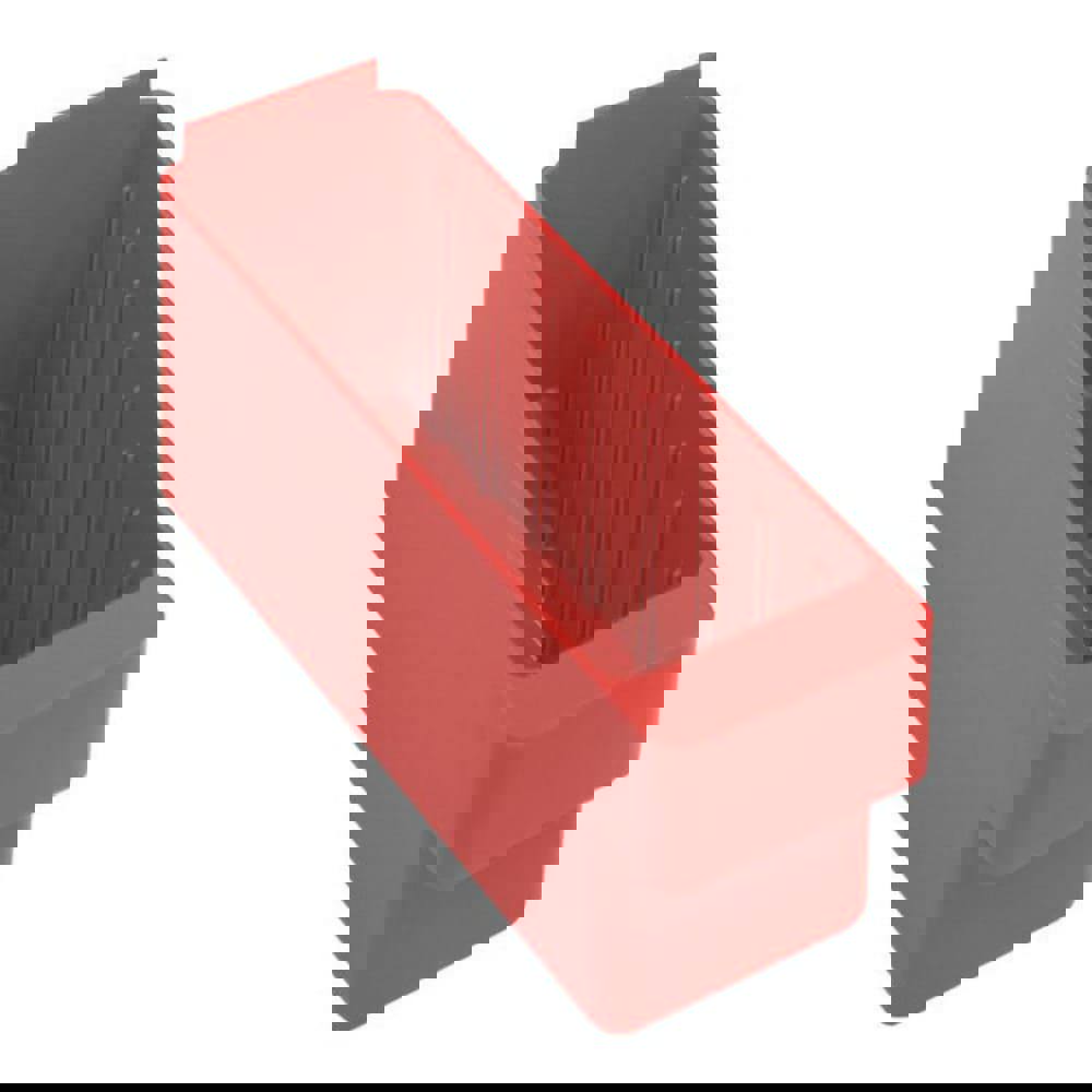 Plastic Drawer Bin: Red