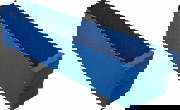 Plastic Drawer Bin: Blue