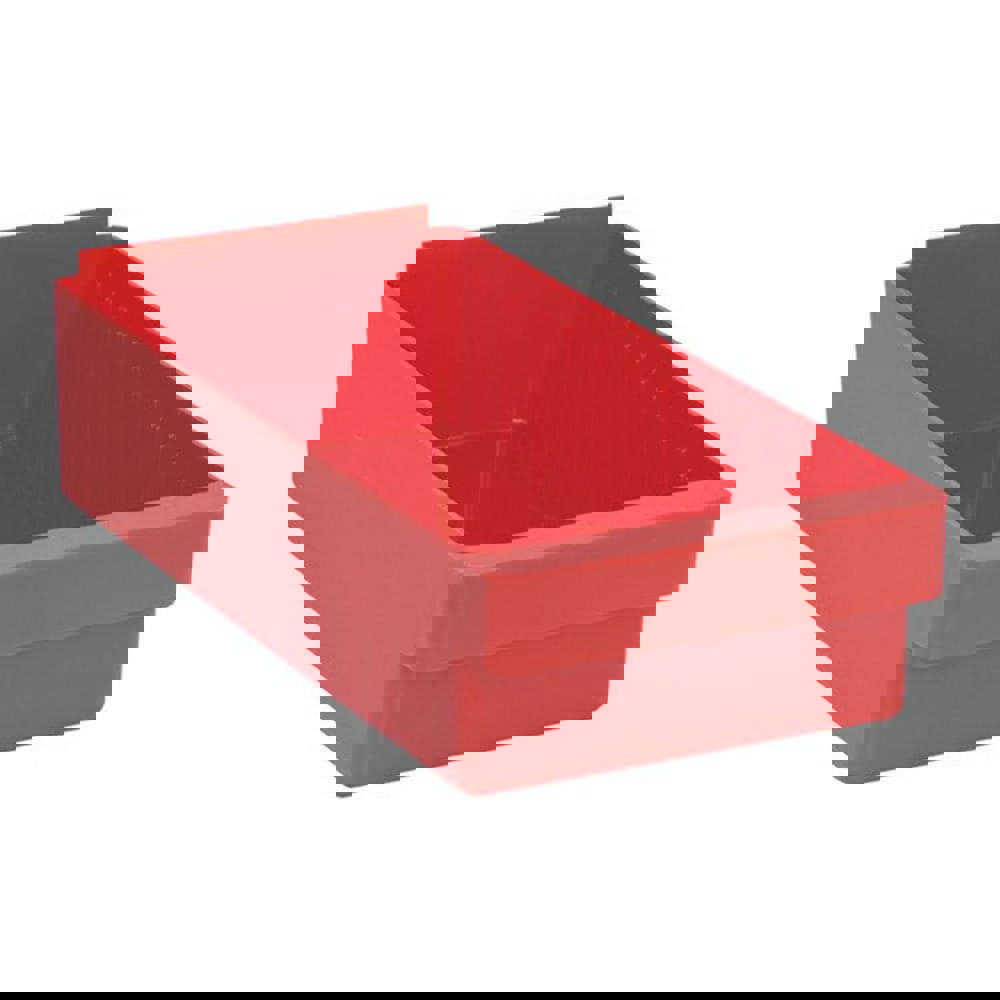 Plastic Drawer Bin: Red