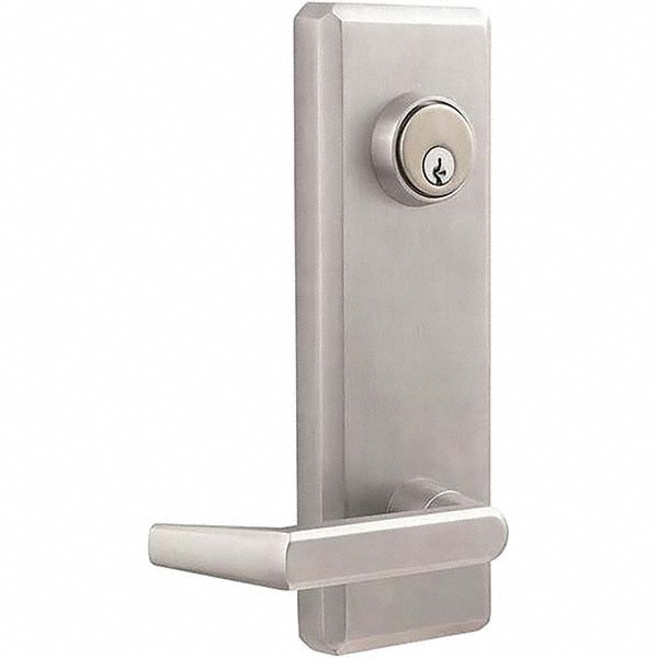Satin Chrome Finish, Steel Lever Trim
