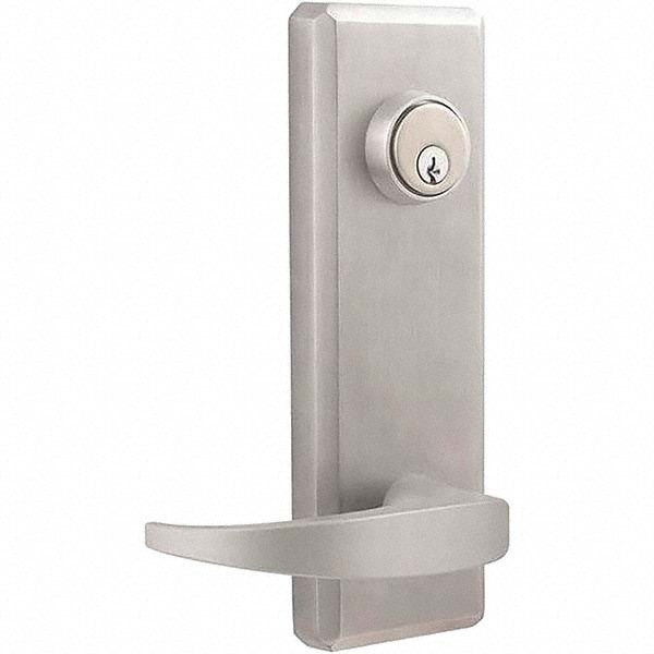 Satin Chrome Finish, Steel Lever Trim