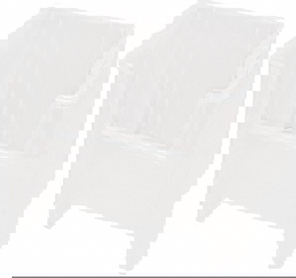 Plastic Hopper Stacking Bin: Clear