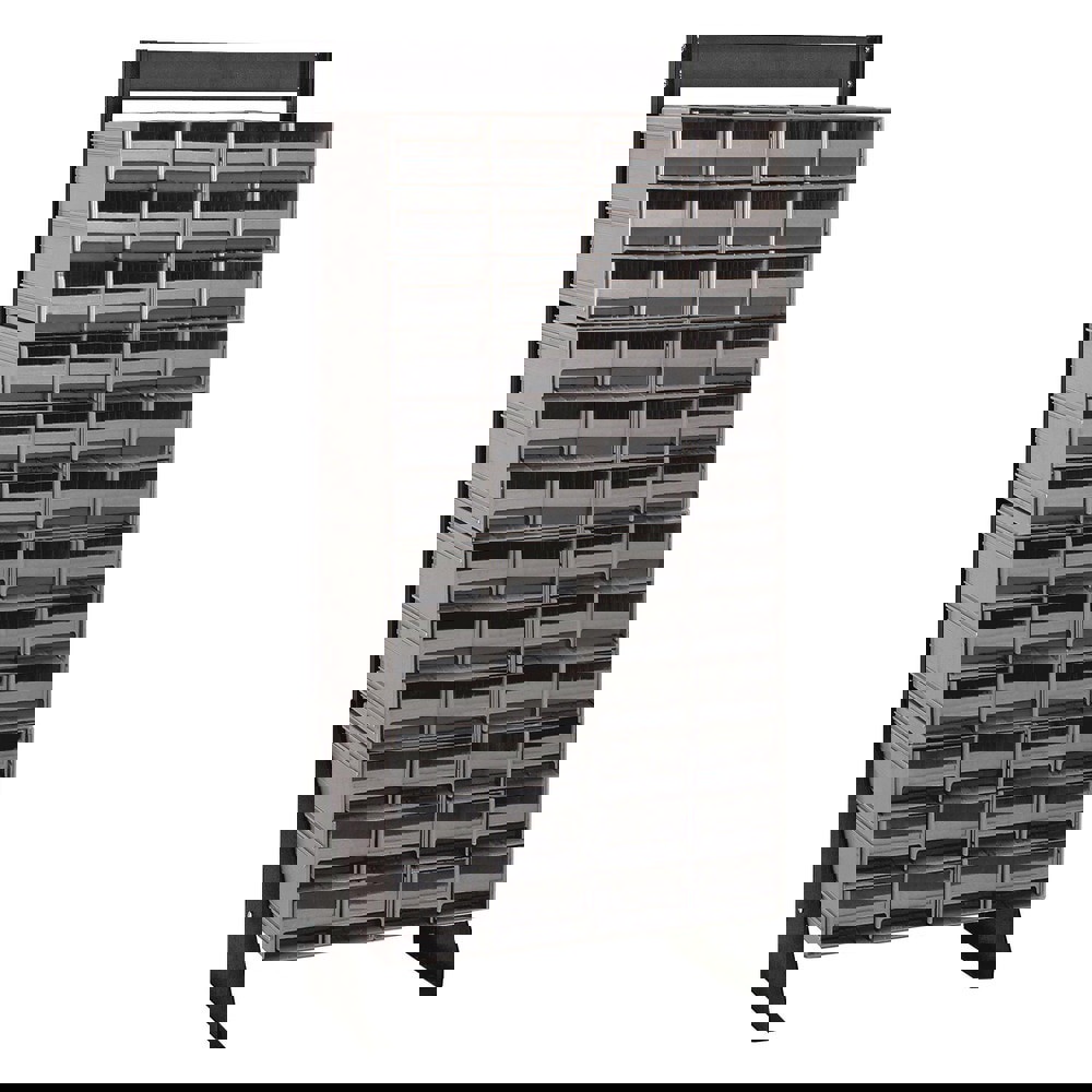 48 Bin, Small Parts Interlocking Steel Frame Storage Cabinet Stand