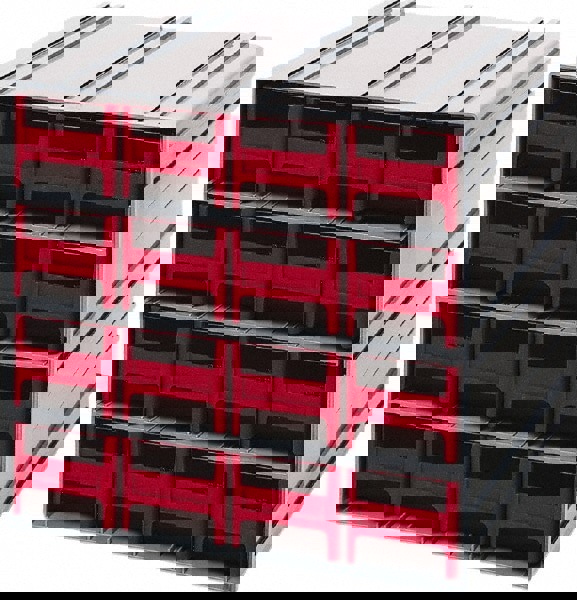 16 Drawer, 16 Compartment, Small Parts Drawer Cabinet System