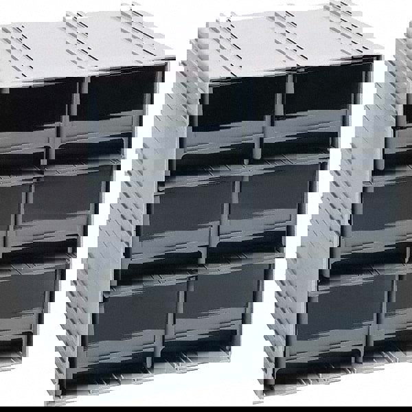 6 Bin Interlocking Storage Cabinets