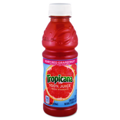Case of (24), 10 oz Bottles Ruby Red Grapefruit Juice