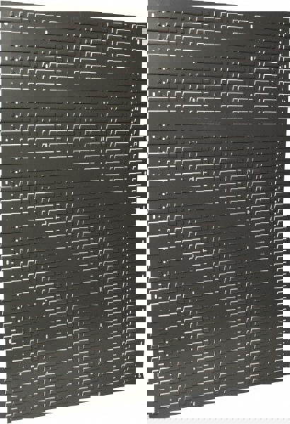 Bin Louvered Panel: Use with Quantum Storage Systems - ALL QUS Bins, Gray