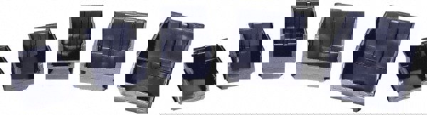 Plastic Hopper Stacking Bin: Black