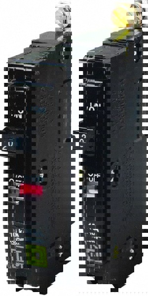 20 Amp, 240 VAC, 1 Pole, Bolt On Miniature Circuit Breaker