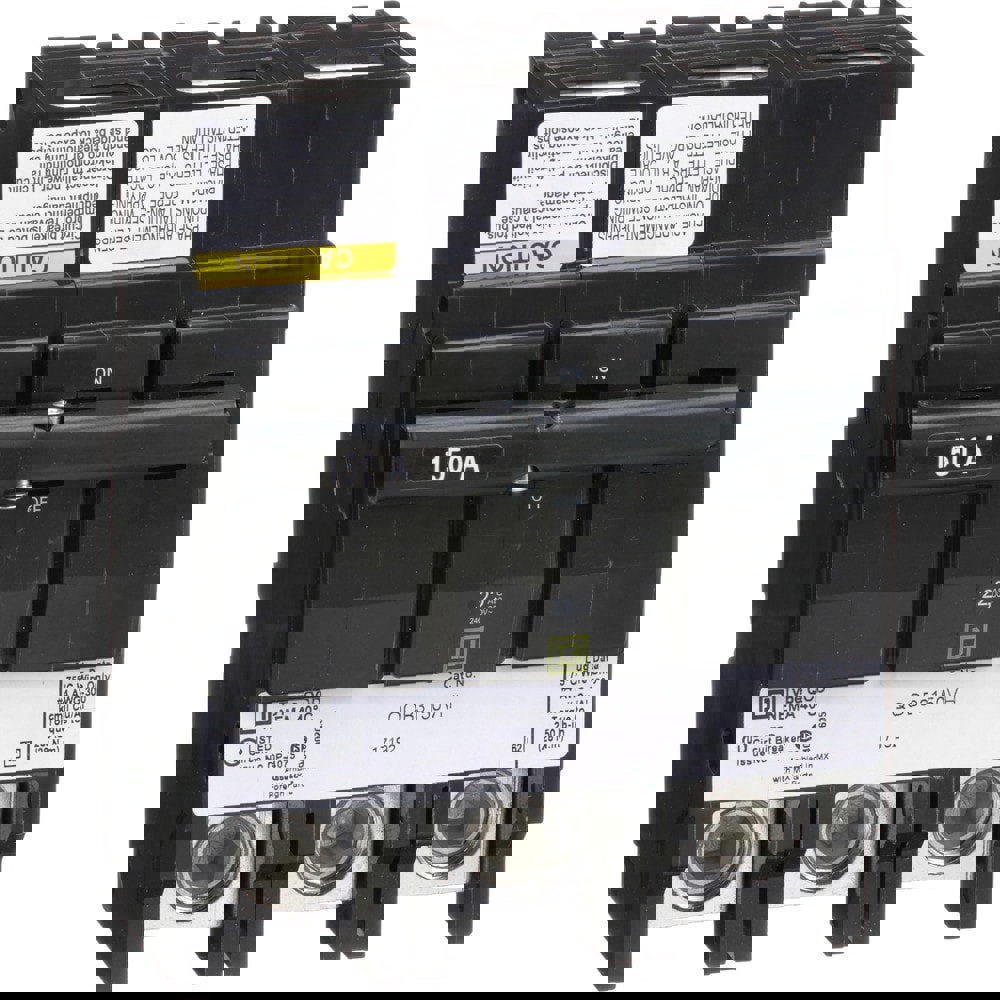 Circuit Breakers; Circuit Breaker Type: Miniature Circuit Breaker ; Amperage: 150 ; Voltage: 120/240V ; Wire Size (AWG): 4-300 kcmil ; Number Of Poles: 3 ; Tripping Mechanism: Thermal-Magnetic