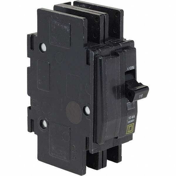 10 Amp, 240 VAC, 2 Pole, Panel Mount Miniature Circuit Breaker