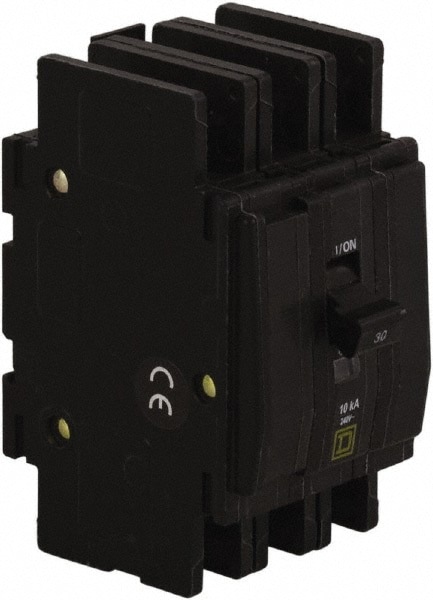 60 Amp, 3 Pole, DIN Rail Mount Miniature Circuit Breaker