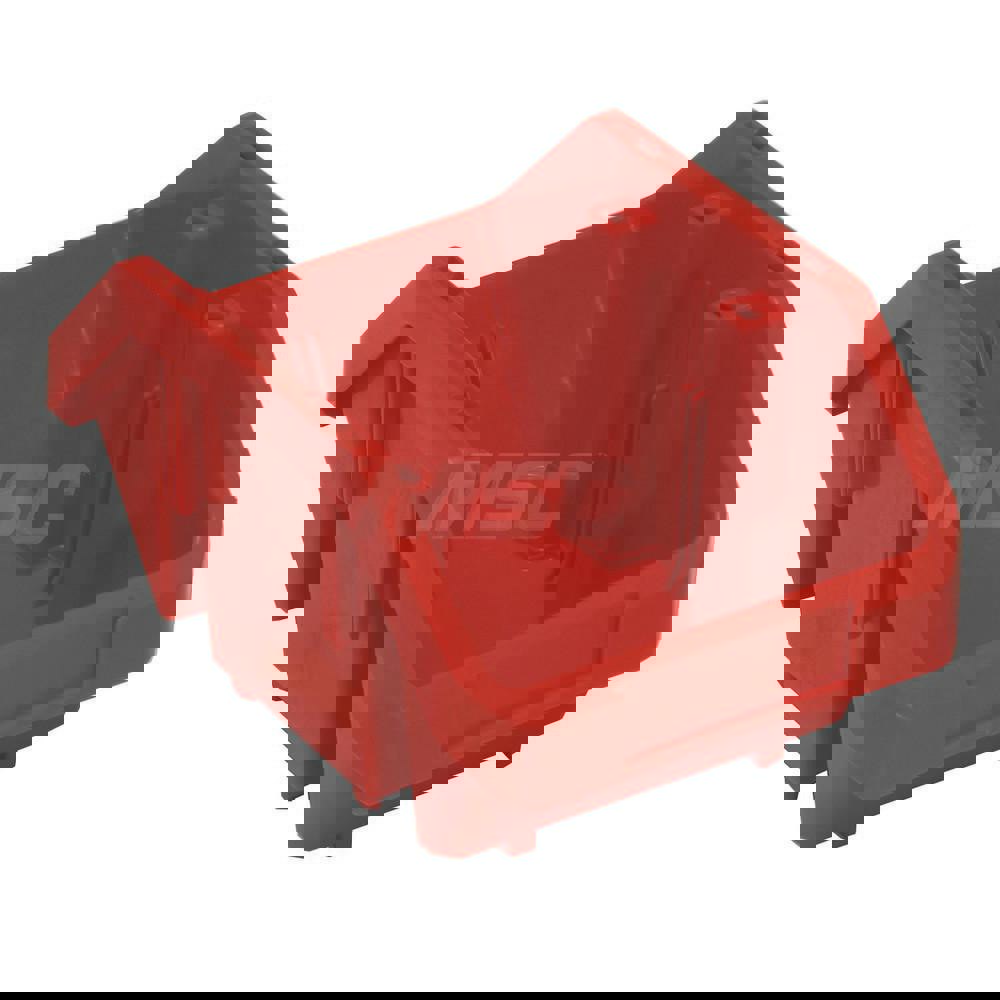 Plastic Stack & Nest Bin: Red