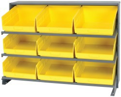 9 Bin Store-More Sloped Shelving System