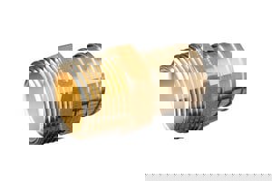 LF 1 BARB X 3/4 MPT BRS ADPT