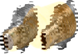 LF 1-1/2 BARB X 1-1/2 MPT BRS ADPT