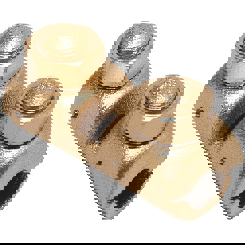 Mechanical Connectors; Wire Size Range: 4-1 ; Material Type: Copper ; Insulated: No ; Rating: UL Listed