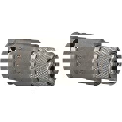 Socket Adapter: Square-Drive to Hex Bit, 1/2 & 1/4