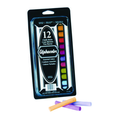 CHALK,COLORED,12/PK