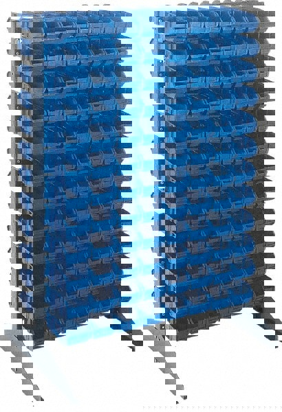 Pick Rack: Double-Sided Rack & 12 Rails, 500 lb Capacity, 24