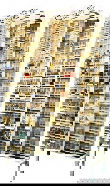 Pick Rack: Free Standing Slider with Tip out Bins, 3,000 lb Capacity, 16