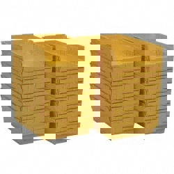 Plastic Hopper Shelf Bin: Yellow