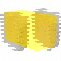Plastic Hopper Shelf Bin: Yellow