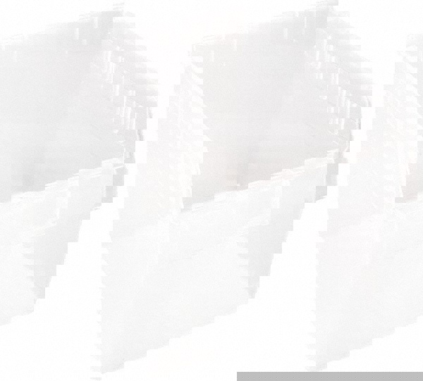 Plastic Hopper Shelf Bin: Clear