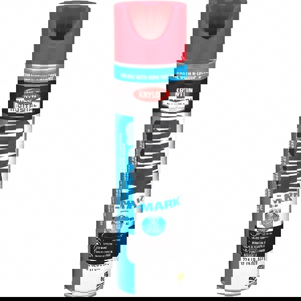 Striping & Marking Paints & Chalks; Product Type: Marking Paint ; Color Family: Red ; Composition: Water Based ; Color: Red ; Container Size: 22.00 oz ; Coverage: 864