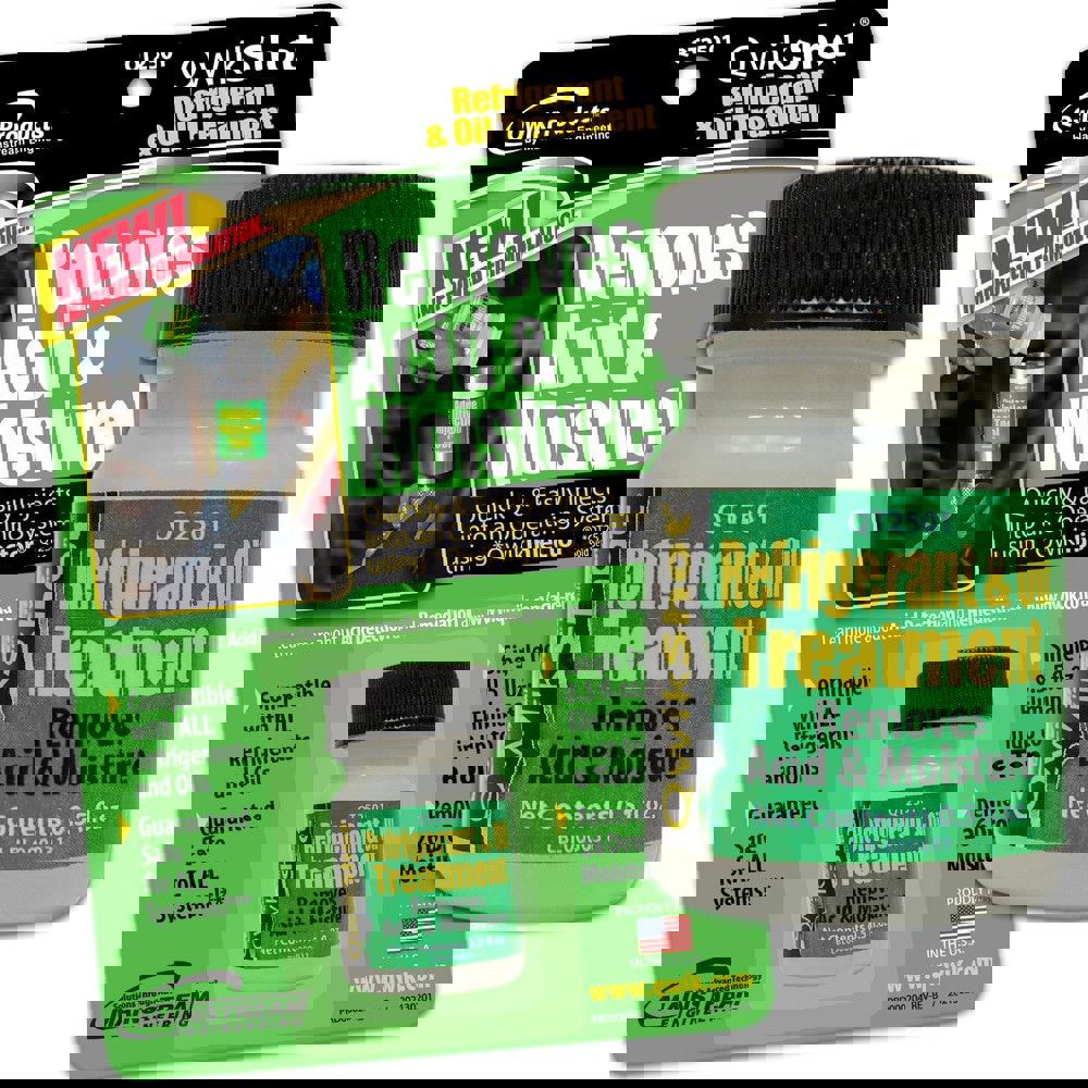 QwikShot Refrigerant and Oil Treatment for Acid & Moisture Removal