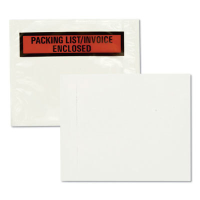 Packing Slip Packaging List Envelope: Packing List/Invoice Enclosed, 100 Pc