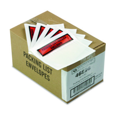 Packing Slip Packaging List Envelope: Packing List/Invoice Enclosed, 1,000 Pc