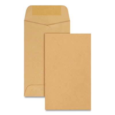 Quality Park Gummed #3 Currency Envelope