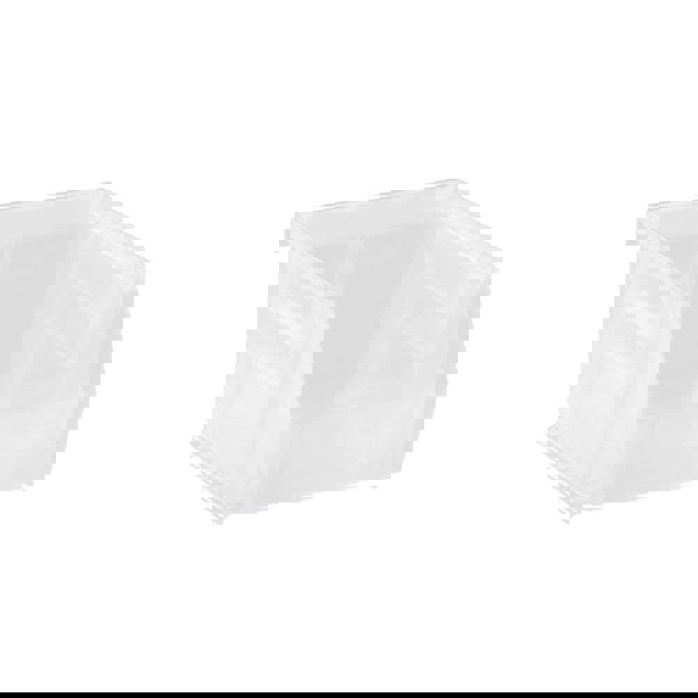 Plastic Hopper Stacking Bin: Clear