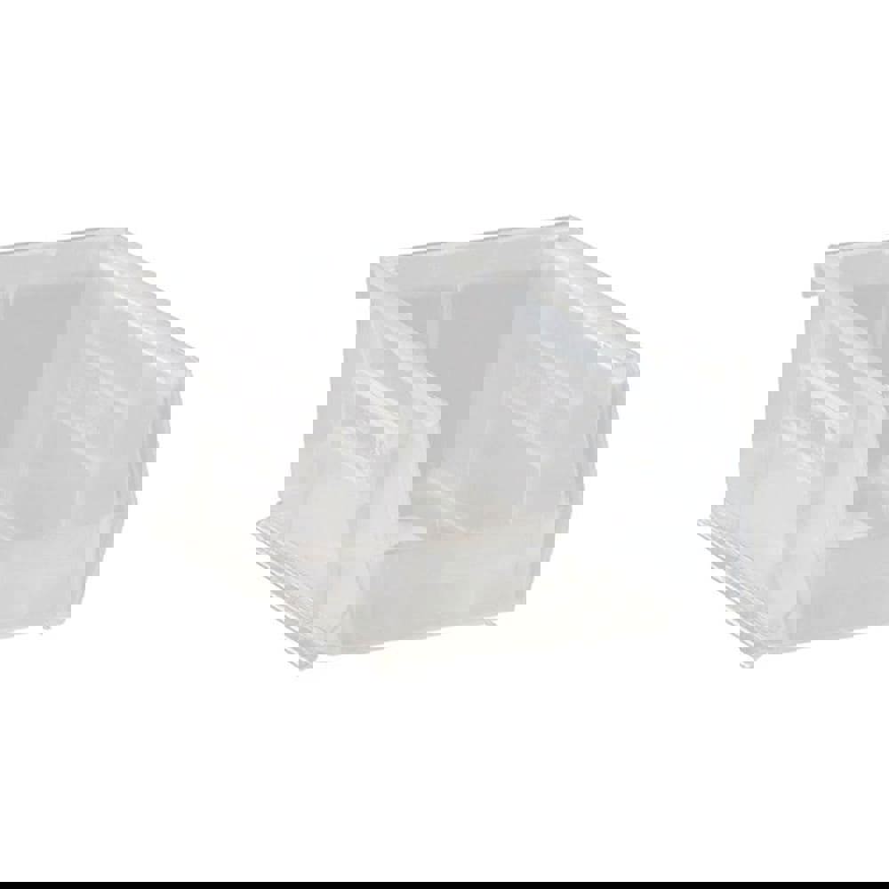 Plastic Hopper Stacking Bin: Clear