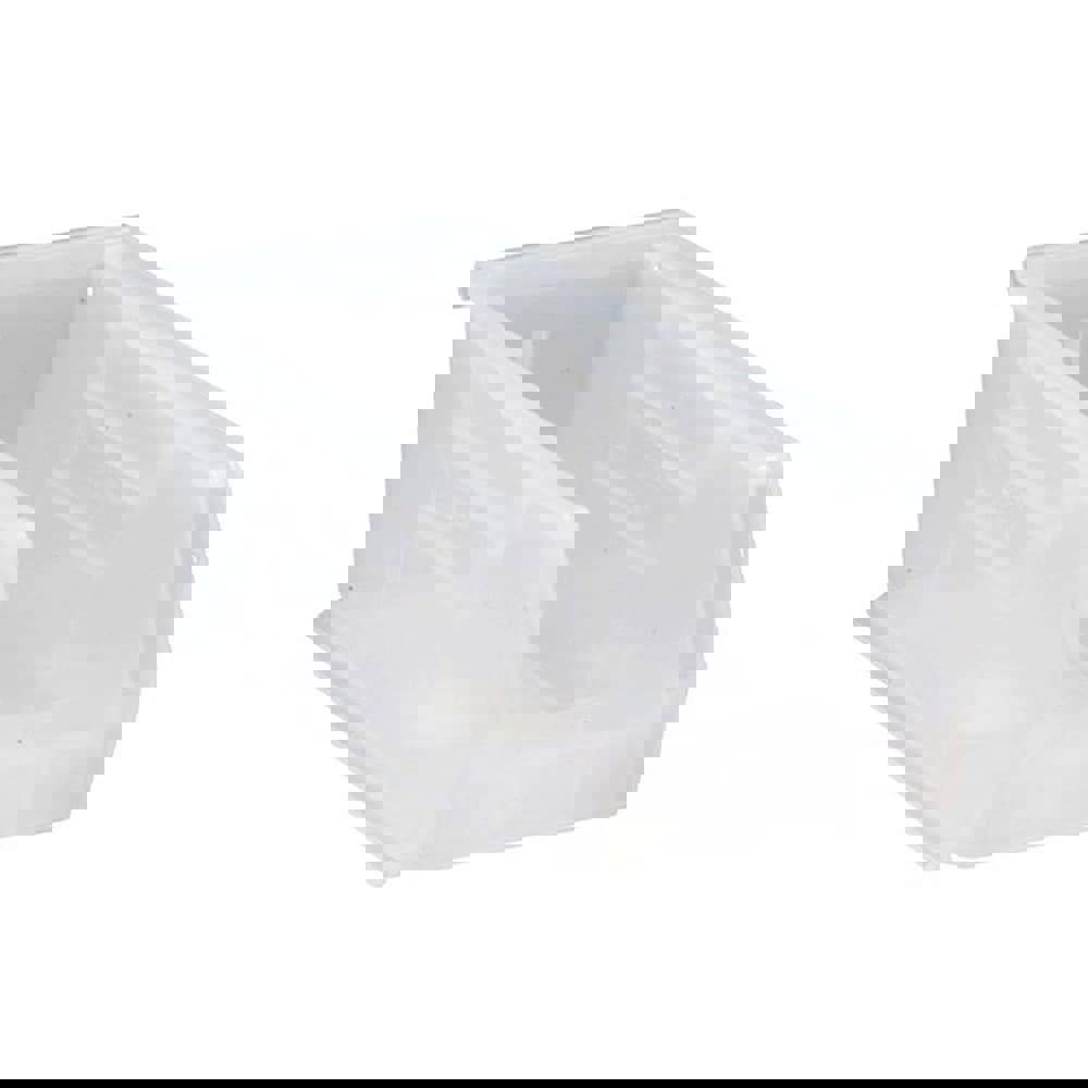 Plastic Hopper Stacking Bin: Clear