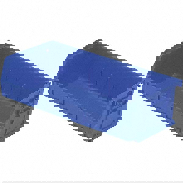 Plastic Hang & Stack Bin: Blue
