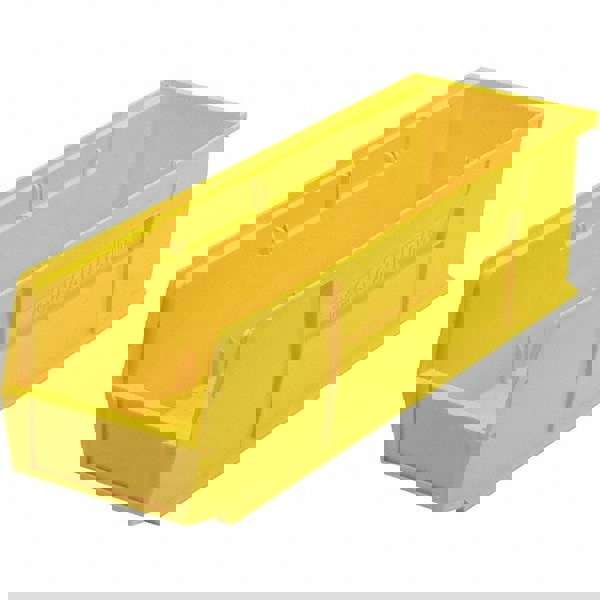 Plastic Hang & Stack Bin: Yellow