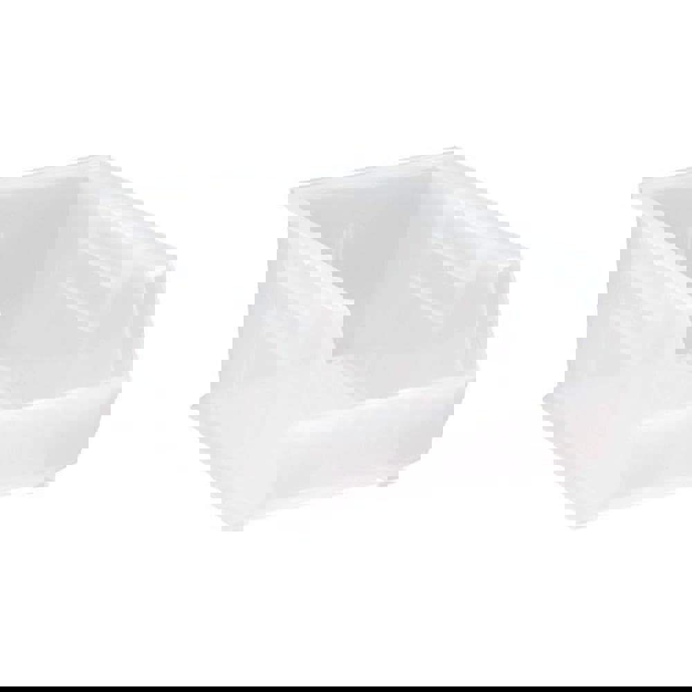 Plastic Hopper Stacking Bin: Clear