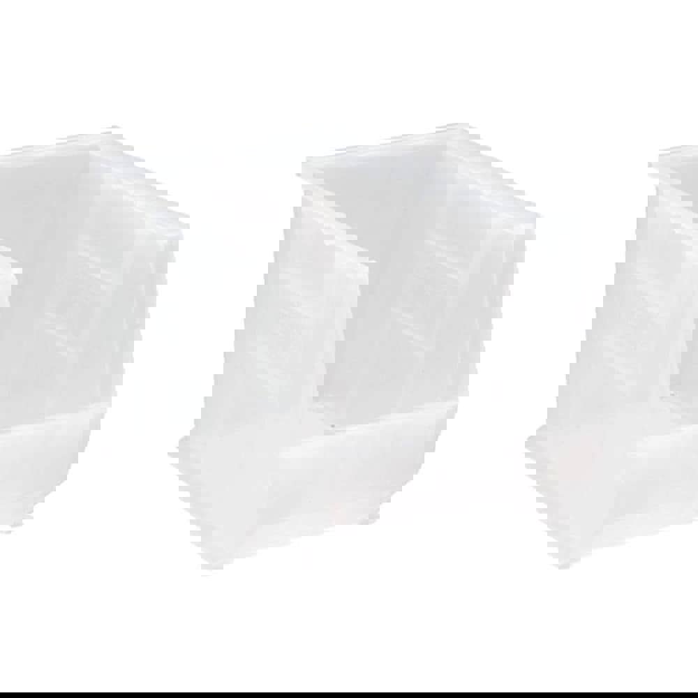 Plastic Hopper Stacking Bin: Clear