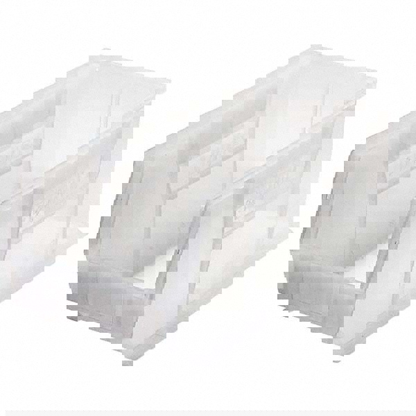 Plastic Hang & Stack Bin: Clear