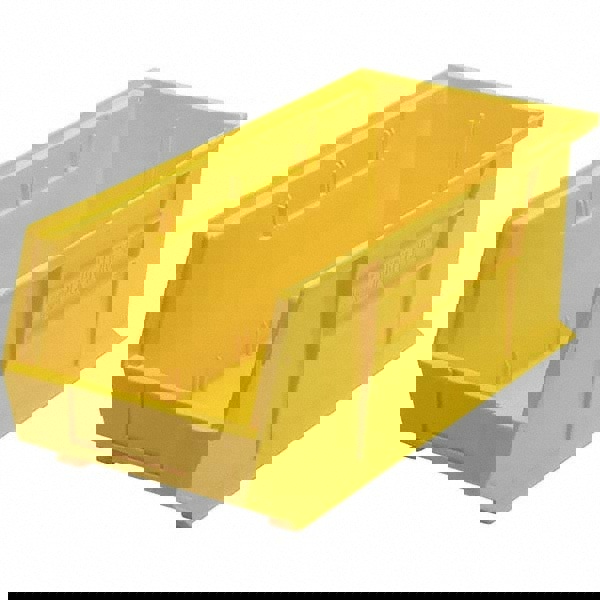 Plastic Hang & Stack Bin: Yellow